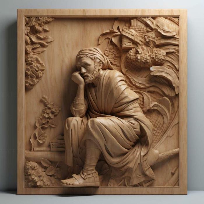 نموذج ثلاثي الأبعاد لآلة CNC 3D Art 